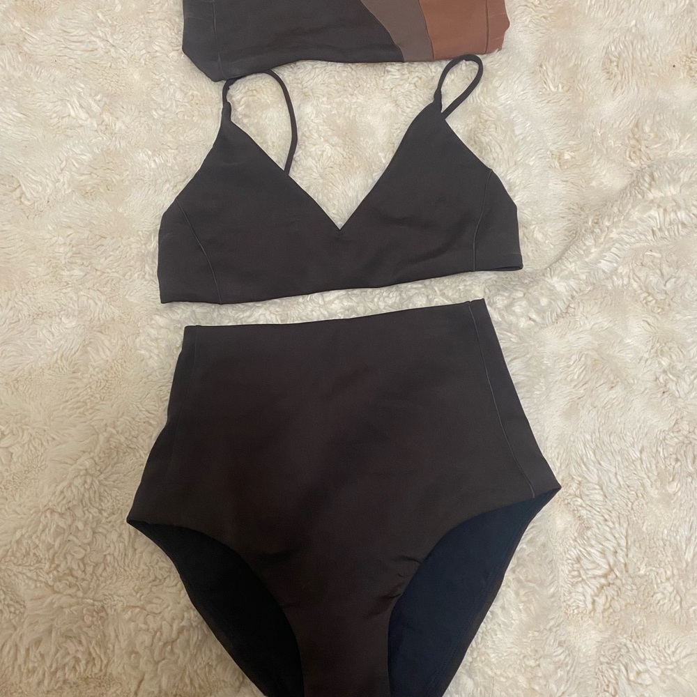 Left on Friday set size M colour cold brew (brown)
